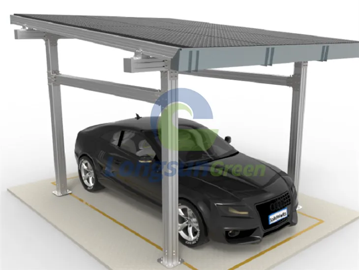Aluminum PV Carport Mounting Bracket