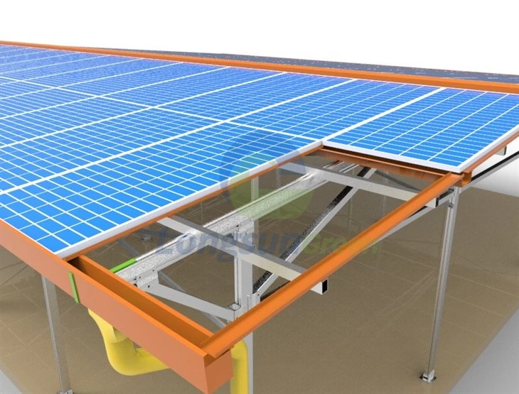 BIPV Solar Canopy Mount System