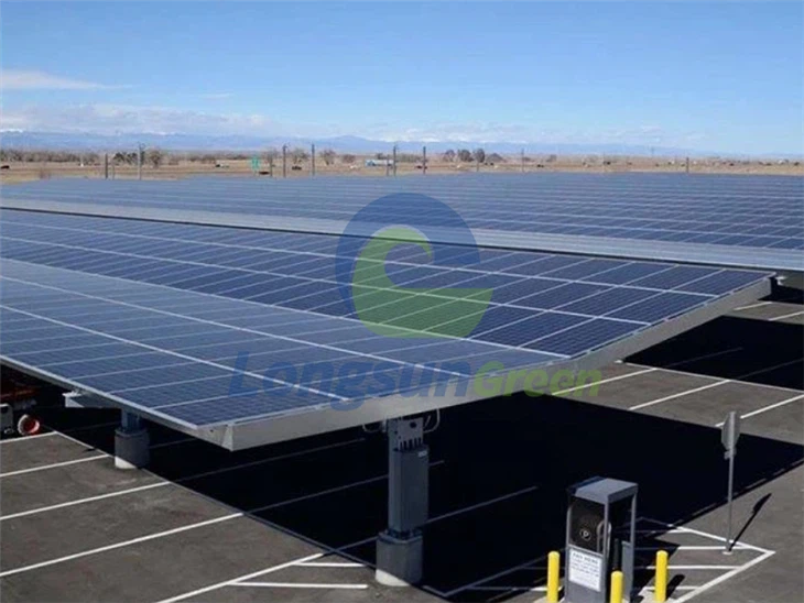 Commercial Solar Carport Structures