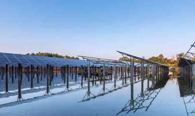 Concrete Single Pile Solar Mounting System (4)