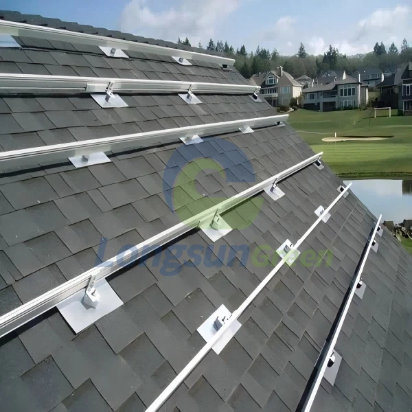 Tile Roof Solar Hook Flashing