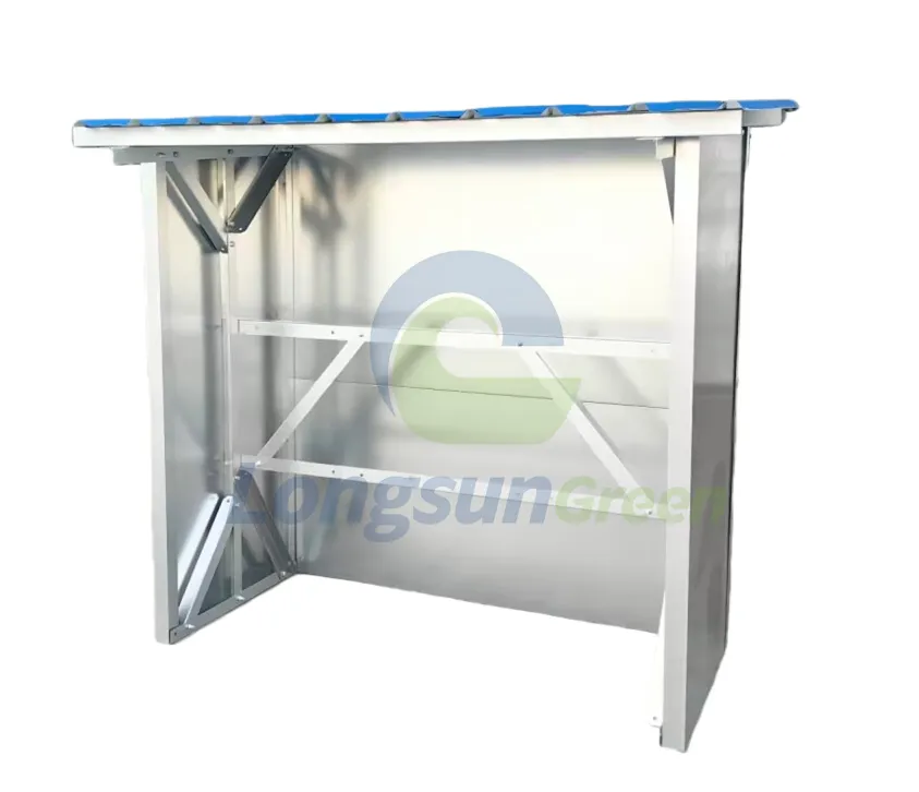 PV Inverter Mounting Bracket with Rain Shelter PV Inverter Mounting Bracket with Rain Shelter