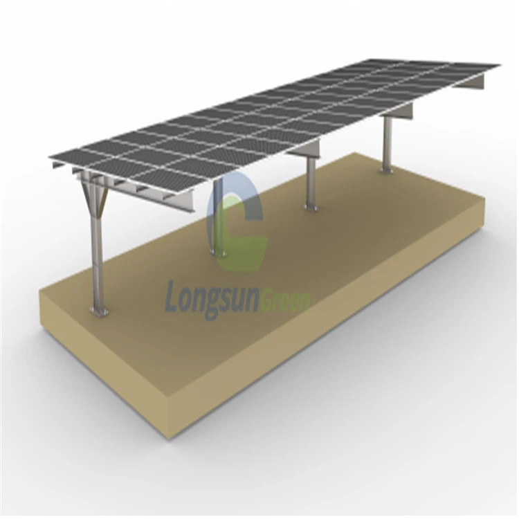 Steel solar carport Steel solar carport