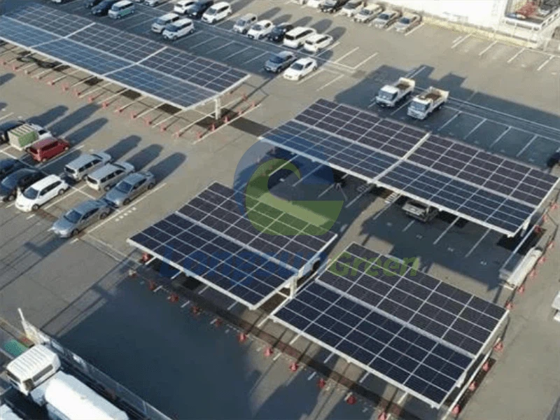Solar Panel Carport with EV Charging Solar Panel Carport with EV Charging
