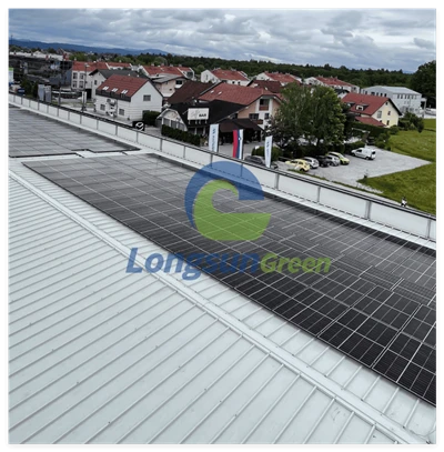 Commercial Metal Roof Full-black Panel Mounting Bracket