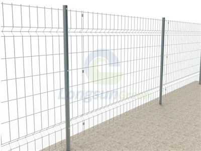 Solar Farm Galvanized Steel Fence