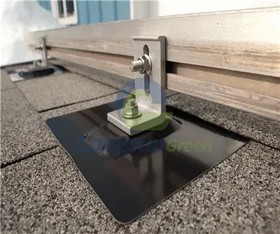 Waterproof Asphalt Roof Solar Pv Metal Mounting Flashing Kit