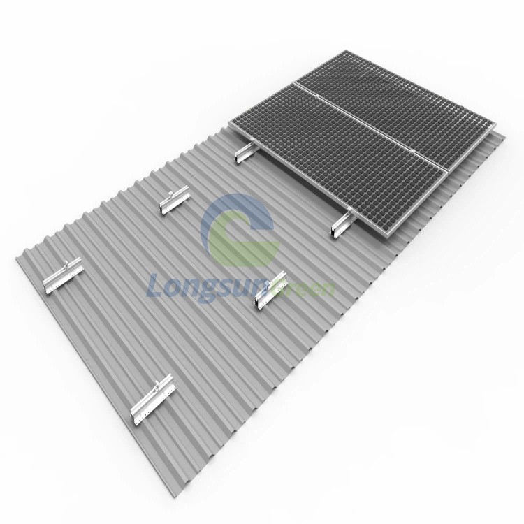 Solar Aluminum Mini Rail For Panel Installation factory