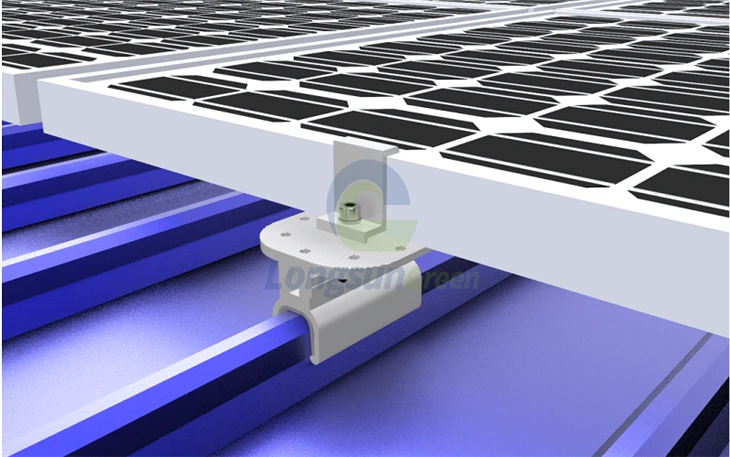 Solar Metal Roof Clamps Without Drilling factory