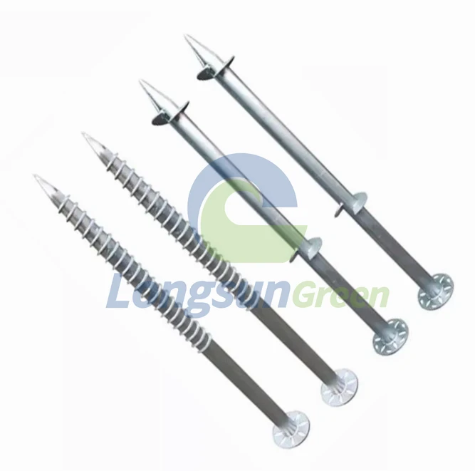 Solar Screw Pile Foundation
